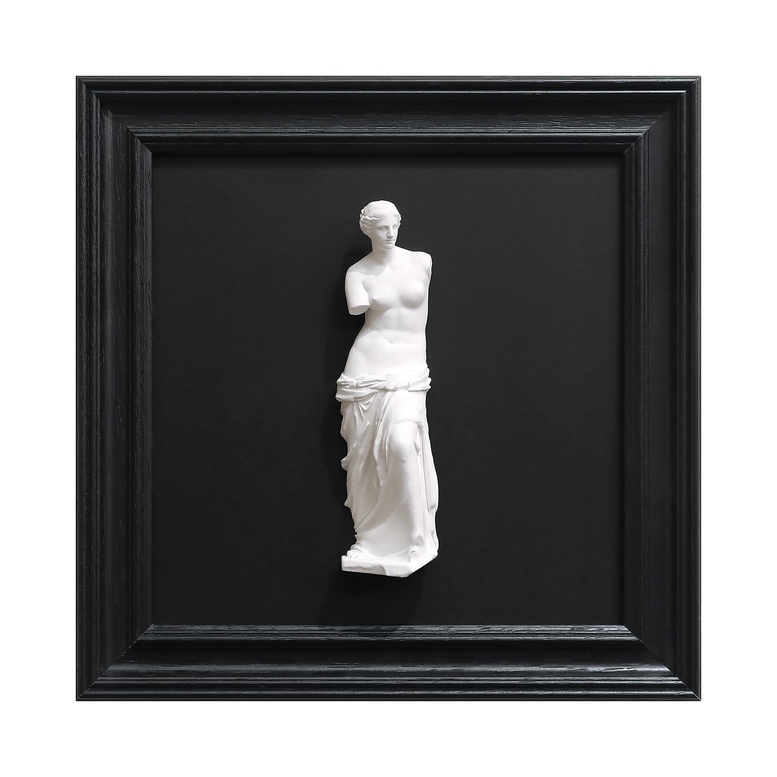 Amazon.com: FOLKOR LIFE Framed Black and White Wall Art Sculpture